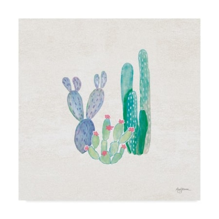 Mary Urban 'Bohemian Cactus Ii' Canvas Art,18x18